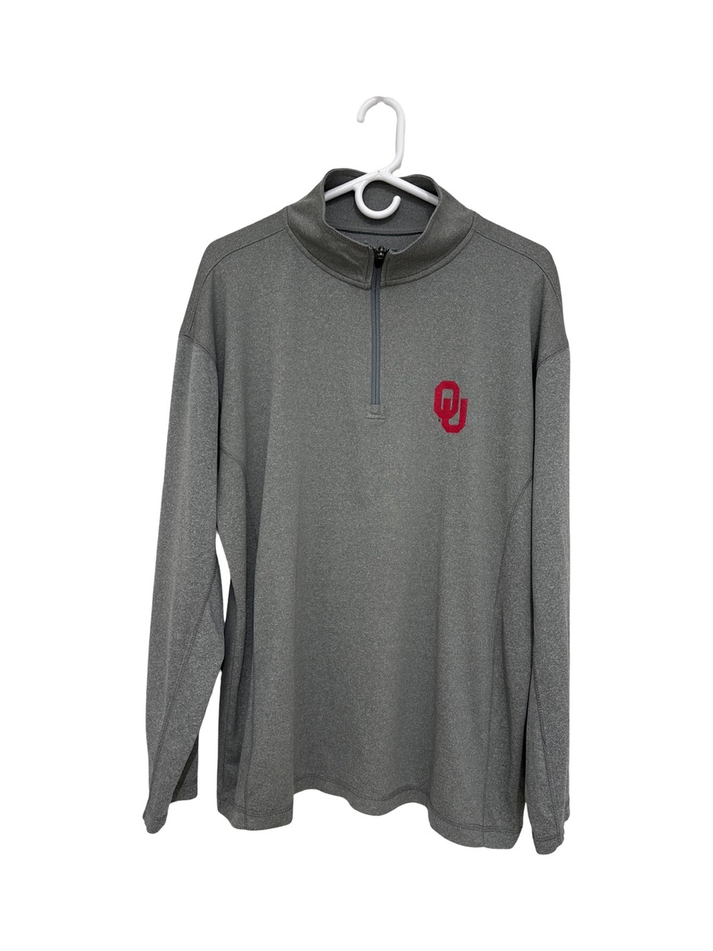 OU Oklahoma Quarter-Zip Performance Pullover Men’s Large